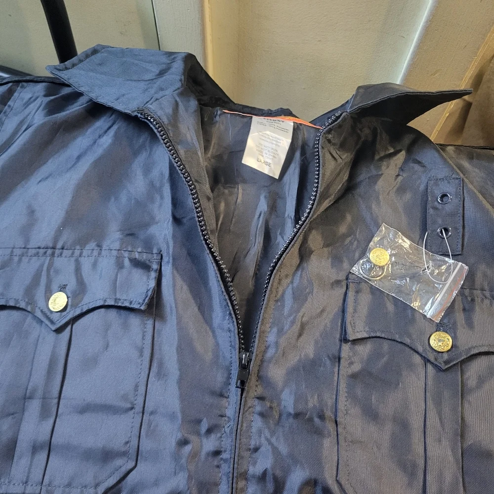 Spartan Uniform Outerwear Men's, Navy Blue, Size L‎